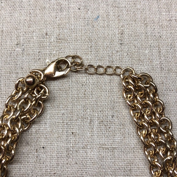 Multi-Colored Statement Necklace - Picture 4 of 6